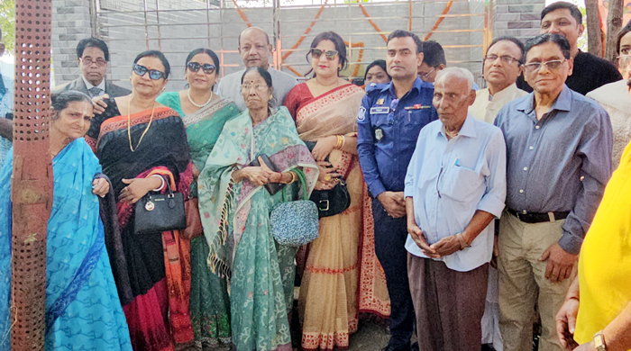  গোয়ালন্দ পৌর মহাশ্মশানে নির্মিত স্নান ঘরের উদ্বোধন